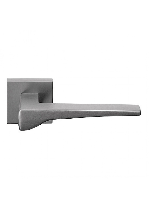 Дверная ручка SILLUR SALVO PLATINUM GRAY (Платиново-серый, антибактериальное покрытие)