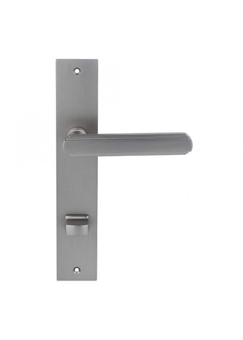 Дверная ручка на планке PORTA DI PARMA Glamour Матовый никель WC 2417.14