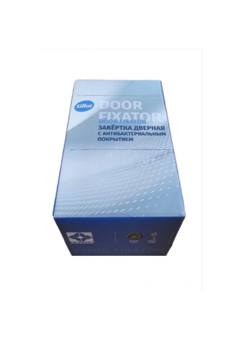Фиксатор квадратный SILLUR OL-L PLATINUM GREY (Платиново-серый, антибактериальное покрытие)
