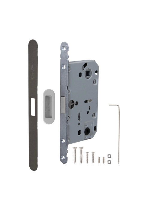 Магнитная защелка Armadillo WC с планкой GRAVITY.PRO G01. 96 BPVD вороненый никель