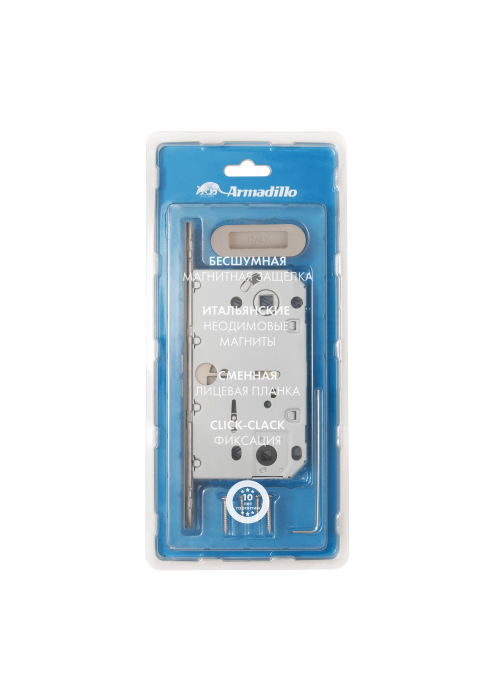 Магнитная защелка Armadillo WC с планкой GRAVITY.PRO G01. 96 AC медь