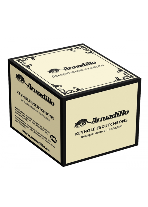 Накладка Armadillo под цилиндр ET.R.CL55 (ET/CL) SILVER-925 серебро 925