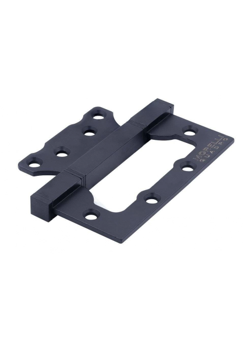 Петля дверная без врезки QUADRO-1 BL Черный
