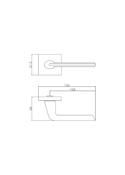 Дверная ручка Adden Bau DOVE S-584 Графит