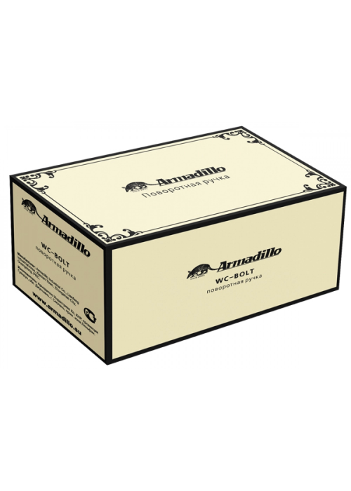 Ручка Armadillo (Армадилло) поворотная BK6.R.CL55 (BK6/CL) GOLD-24 золото 24К