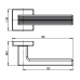 Ручка Armadillo K.USQ52.LINE (LINE USQ6) SN-3 матовый никель