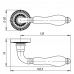 Ручка Armadillo R.CL55.Silvia (Silvia CL1) SILVER-925/LWP-109 серебро 925