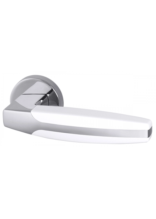 Ручка Armadillo R.URB52.ARC (ARC URB2) CP/White-14 хром/белый