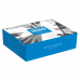Ручка Armadillo R.URB52.CUBE (CUBE URB3) SN/White-19 матовый никель/белый
