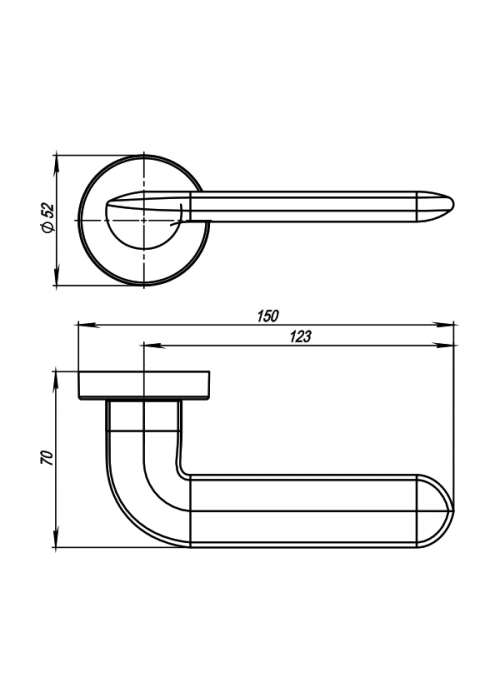 Ручка Armadillo R.URB52.EXCALIBUR (EXCALIBUR URB4) GOLD-24 золото 24К