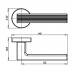 Ручка Armadillo R.URB52.LINE (LINE URB6) BL-26 черный