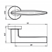 Ручка Armadillo R.URB52.SQUID (SQUID URB9) GOLD-24 золото 24К