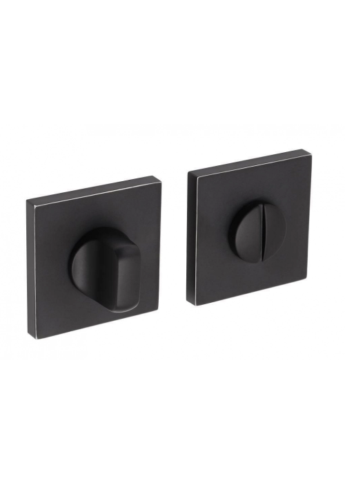 Фиксатор Adden Bau WC SQ-003 BLACK / CHROME RIM Черный матовый / Хром