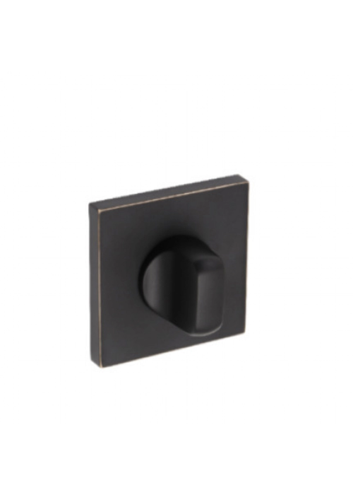 Фиксатор Adden Bau WC SQ-003 BLACK / GOLD RIM Черный матовый / золото