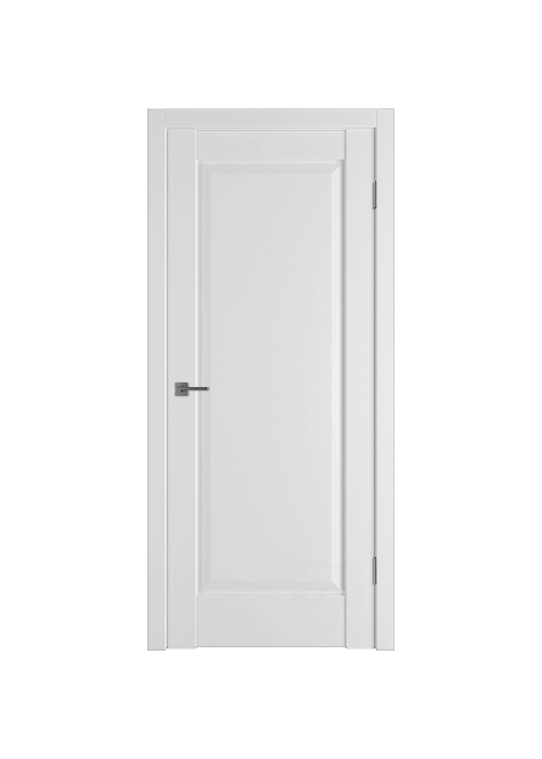 Межкомнатная дверь экошпон Innova 01C ПЭТ Silky white глухая