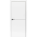 Межкомнатная дверь экошпон Tamburat Light Geometry 4302 Лофт белый кромка ABS чёрная глухая