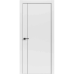 Межкомнатная дверь экошпон Tamburat Light Geometry 4303 Лофт белый кромка ABS чёрная глухая