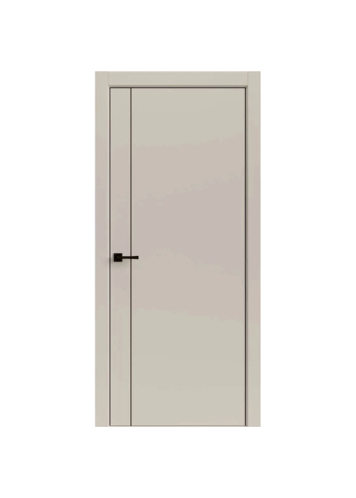 Межкомнатная дверь экошпон Tamburat Light Geometry 4303 Лофт бежевый кромка ABS чёрная глухая Межкомнатная дверь экошпон Tamburat Light Geometry 4303 Лофт бежевый кромка ABS чёрная глухая