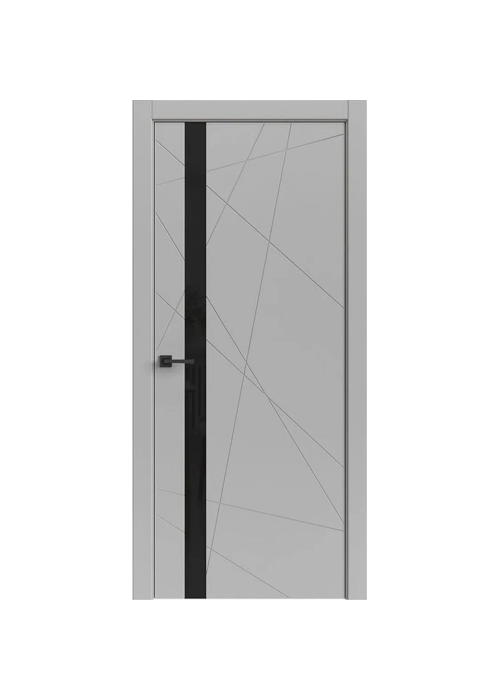 Межкомнатная дверь экошпон Tamburat Light Geometry 4304 Лофт светлый кромка ABS чёрная со стеклом Межкомнатная дверь экошпон Tamburat Light Geometry 4304 Лофт светлый кромка ABS чёрная со стеклом