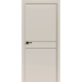 Межкомнатная дверь экошпон Tamburat Light Geometry 4309 Лофт бежевый кромка ABS чёрная глухая