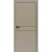 Межкомнатная дверь экошпон Tamburat Light Geometry 4309 Лофт мокко кромка ABS чёрная глухая