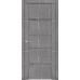 Межкомнатная дверь экошпон Soft Touch UniLine Mramor 30039/1 Marable торос серый со стеклом