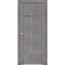 Межкомнатная дверь экошпон Soft Touch UniLine Mramor 30039/1 Marable торос серый со стеклом