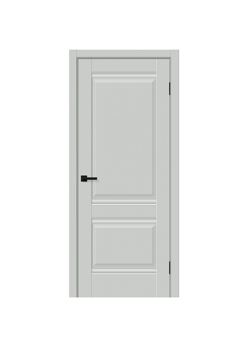 Межкомнатная дверь ПЭТ Прима-2 Grey Silk глухая