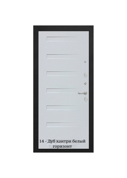 Входная дверь Piano White