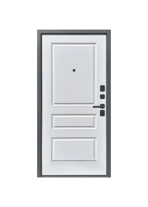 Входная дверь Страж К-8 цвет Velluto Oscure Ag 710/Velluto Bianco AG 700